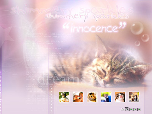 Version 4 of sparklette.net - Innocence Version 4 of sparklette.net - Innocence
