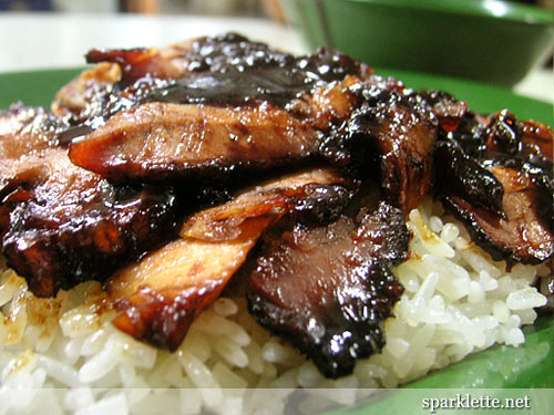 Char Siew (Sweetened Barbequed Pork) Rice Char Siew (Sweetened Barbequed Pork) Rice