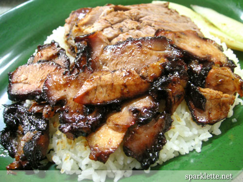 Roasted Duck & Char Siew (Sweetened Barbequed Pork) Rice Roasted Duck & Char Siew (Sweetened Barbequed Pork) Rice
